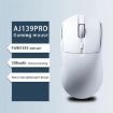 Ajazz AJ139 Pro Wireless/Wired Gaming Mouse, Lightweight PAW3395, White - 4