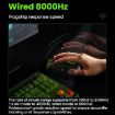 8BitDo Retro R8 Green Translucent Wireless Mouse + Charging Base - 9