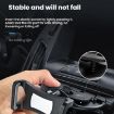 Gray Car CD Slot Mobile Phone Holder - Clip Type Navigation Mount - 4