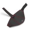 Racing Car Seat Safety Belt Buckle Limiter Guard - Fleece Red - 4