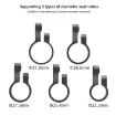 AirTag Locator Reflective Taillight Bike Bracket Anti-Theft (White) - 6