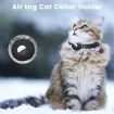 AirTag Tracker Silicone Case for Pets - Reflective Stars & Moon Collar - 7