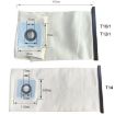 Karcher T14 Vacuum Cleaner Reusable Canvas Filter Bags - 3