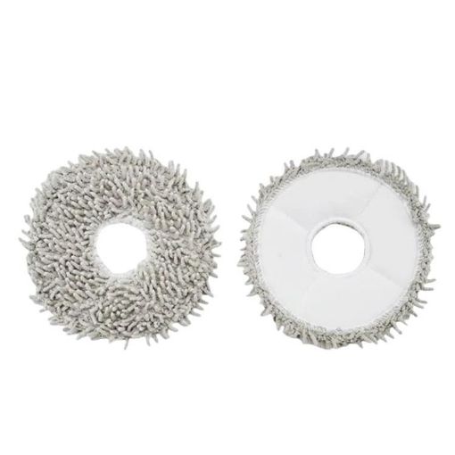 Mop Pads for Ecovacs DEEBOT X1/T10 Turbo - 2 Pack (Gray) - 1