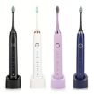 Sarmocare S100 Sonic Electric Toothbrush, 8 Heads, Waterproof, Navy Blue - 2