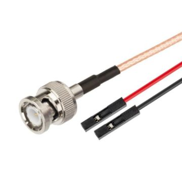 BNC Male to Dual DuPont Female RG316 RF Test Adapter Cable 0.5m - 1
