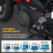 Red Motorcycle Scooter Screw Cover Decorative Cap - Modification Parts - 7