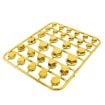 Golden Motorcycle Scooter Screw Cover Decorative Cap - Modification Parts - 1