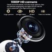 Pet Recorder Collar Camera for Cats & Dogs, 128G Memory, Black - 5