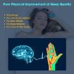 Portable Smart Sleep Instrument - Microcurrent Insomnia & Anxiety Relief (Black) - 8