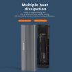 Blueendless 2818SN M.2 NVMe/SATA Dual-Protocol Hard Disk Box Type-C to USB-A - 5
