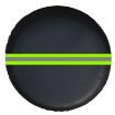 14" Thickened Imitation Leather Spare Tire Cover w/ Reflective Stripes - 1
