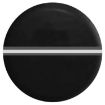 17" Thickened Imitation Leather Spare Tire Cover w/ Reflective Stripes - 1