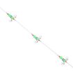 56cm Fluorescent 8-Claw Squid Hook Set for Night Fishing, Boxed - 1