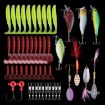 51-in-1 Outdoor Fishing Gear Bionic Luya Sequin Bait Set - 2