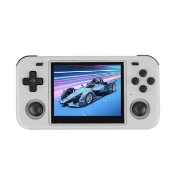 O30S 3.5" IPS Screen Open Source Handheld Console 64G Linux (White) - 1