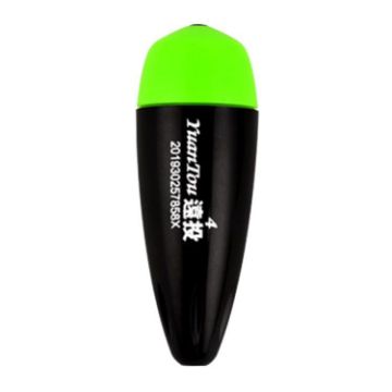 Luminous Night Fishing Float, Size 4 - Green, ABS Anti-Fall Design - 1
