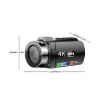 4K WiFi Night Vision Camera with Fill Light - Black | HD Digital Video - 3