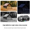 4K WiFi Night Vision Camera Black + Wireless Noise Reduction Microphone - 5