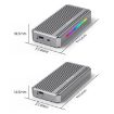 Blueendless M.2 NVMe SSD Box 40Gbps USB4 Hard Drive Reader - 2