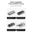 Blueendless M.2 NVMe SSD Box 40Gbps USB4 Hard Drive Reader - 7