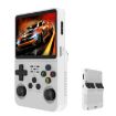 R36S Retro Handheld Game Console 64G Linux 3.5" Screen (White) - 1