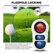 ARTBULL 600m Golf Laser Rangefinder Telescope Lock Flag Ramp Outdoor - 6