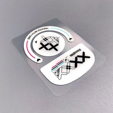 Logitech GPW Glass Mouse Feet Stickers - Anti-Slip Glide Skates White - 1