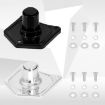 Harley Motorcycle Starter Switch Solenoid Valve Cover Electroplating - 2