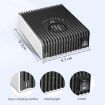 High-Power Ultrasonic Mouse & Animal Repeller - Portable Outdoor (White) - 2