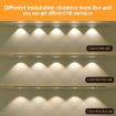 Rechargeable 20cm Motion Sensor Light Bar with Remote - Silver Cabinet Lamp - 5