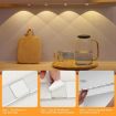 Rechargeable 80cm Motion Sensor Light Bar with Remote - Black Cabinet Lamp - 9