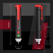 HABOTEST HT85 Non-Contact AC Voltage Detector - Black Red Tester - 5