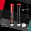 HABOTEST HT85 Non-Contact AC Voltage Detector - Black Red Tester - 6