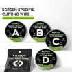 LUOWEI 120M LCD Screen Separation Diamond Wire, 0.035mm High Hardness - 4