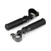 Harley Motorcycle Footpegs Foot Guard Spike Pedals Black Modification - 1