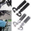 Harley Motorcycle Footpegs Foot Guard Spike Pedals Black Modification - 5