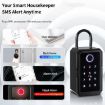 Smart Bluetooth Key Box - Fingerprint/APP/Password/IC Card Unlocking - 7