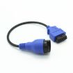 38-pin to OBD16-pin Truck Diagnostic Adapter Cable Connector - 2