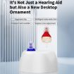 Invisible Rechargeable CIC Hearing Aid Sound Amplifier - Red Blue Pair - 4