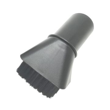 32mm Soft Brush Nozzle for Karcher/Miele/Bosch/Philips Vacuum - Black - 1