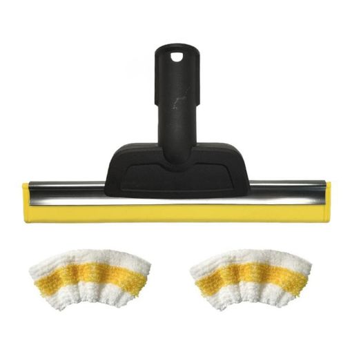 Karcher Steam Cleaner Glass Nozzle Wiper 2.863-025.0, 1 Scraper+2 Covers - 1