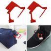 100pcs Disposable Plastic Seal Bags Anti-theft Padlock Tags Random Color - 2