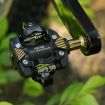 RACEWORK M8100 Mountain Bike SPD Pedal, Ultra-light DU Bearing, Black Gold - 6