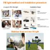 DJI/Zhiyun Gimbal Stabilizer Fill Light LED Lamp XJ97 for Mobile Phones - 7