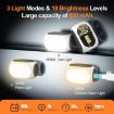 DJI/Zhiyun Gimbal Stabilizer Fill Light LED Lamp XJ97P Dual + Clips Set - 5