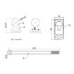Universal Portable Magnetic Lanyard for Multimeter - 2pcs/Set - 3