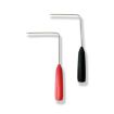 2mm Jack 90 Puncture Extension Needle Multimeter Probe - Red - 2