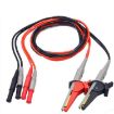 4mm Banana Jack Multimeter Alligator Clip 4-Wire Silicone Test Pen - 2