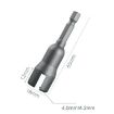 65mm Open Socket Wrench, 4.2mm Slotted Power Wing Butterfly Nut Socket - 3